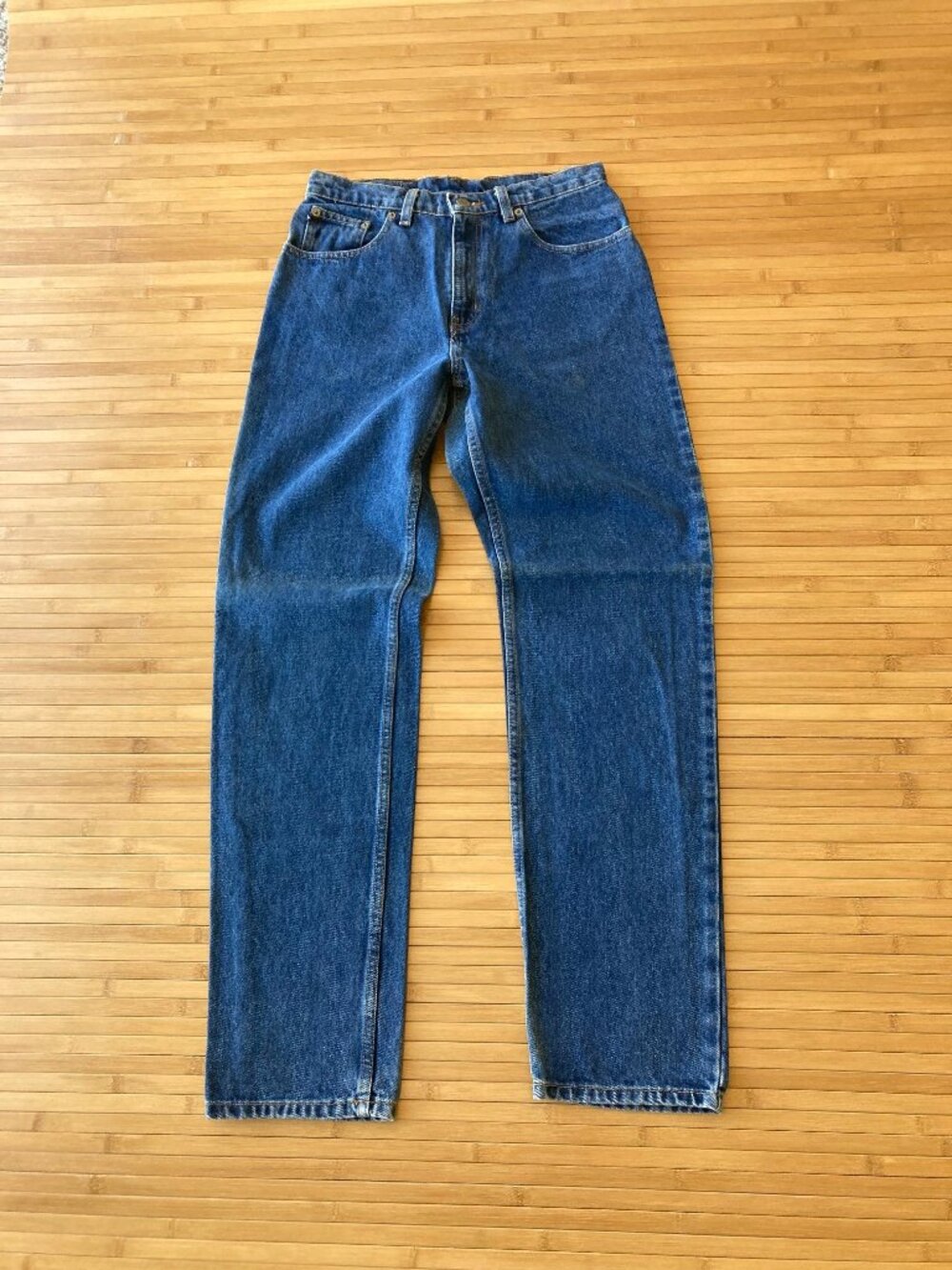 Polo Ralph Lauren High Rise Relaxed Fit Jeans Womens 6 Blue Y2K Vintage